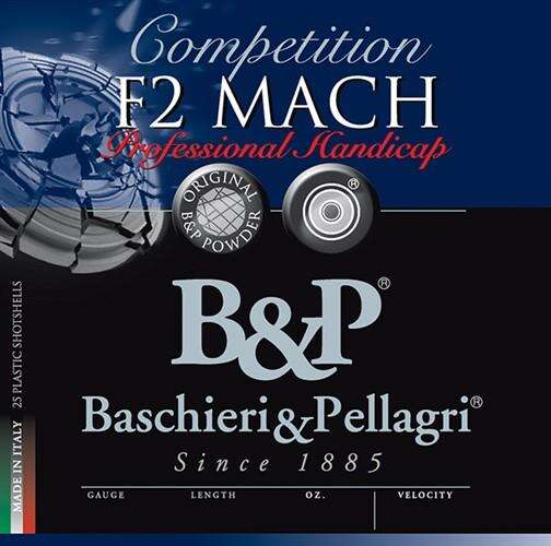 Ammunition Baschiere&Pellagri USA Inc. Ready Series 12Gauge Professional Handicap G 12 ga. 2 3/4in 7/8oz-8 shot 1365fps 25 rd/box ammo